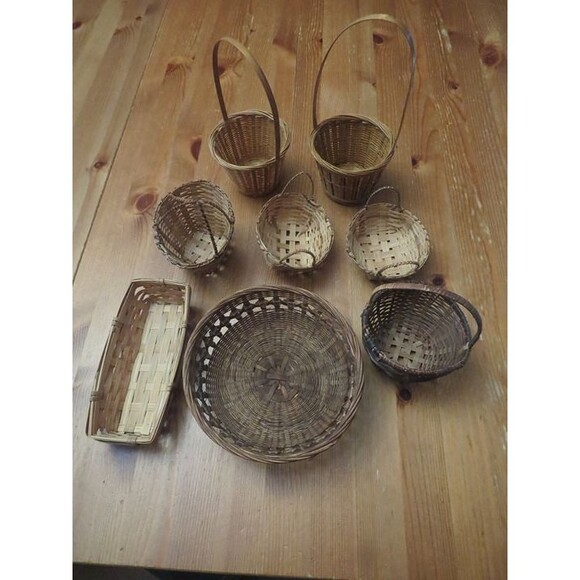 Small Wicker Basket Bundle - Picture 1 of 6